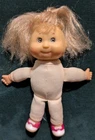 Vintage 1980s Cabbage Patch Cutie Small mini Doll vintage toy