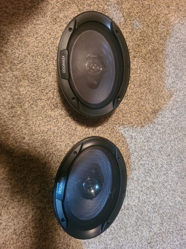 Kenwood KFC-6966S 400W Max (45W RMS) 6" x 9" 3-Way Coaxial Car Speakers