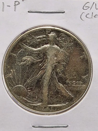 1941-P Walking Liberty Half Dollar Raw good (Details)