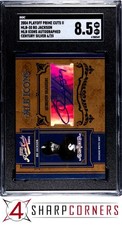 2004 PLAYOFF PRIME CUT II ICONS AUTO CENTURY SILVER BO JACKSON /25 POP 1 SGC 8.5