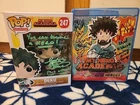 FUNKO POP! My Hero Academia Deku Figure & Season 1 Blu-ray! Signatures!