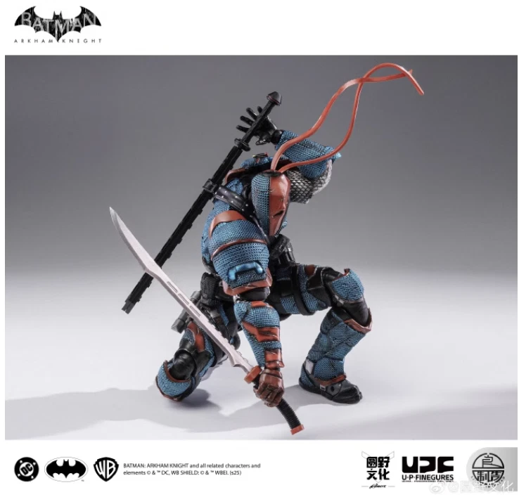 ¡EN STOCK! LPZZ DC Batman Arkham Knight 1/12 Deathstroke Figura de Acción Modelo Juguetes Foto 3 de 4