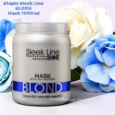 Stapiz Sleek Line BLOND Hair Mask with silk 1000 ml
