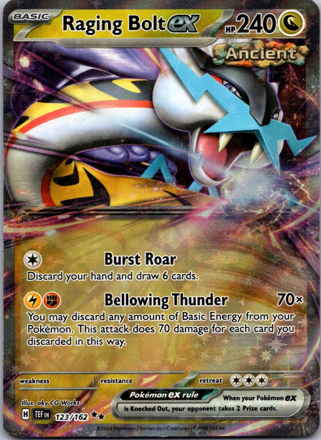 Raging Bolt ex - SV05: Temporal Forces 123/162 NM