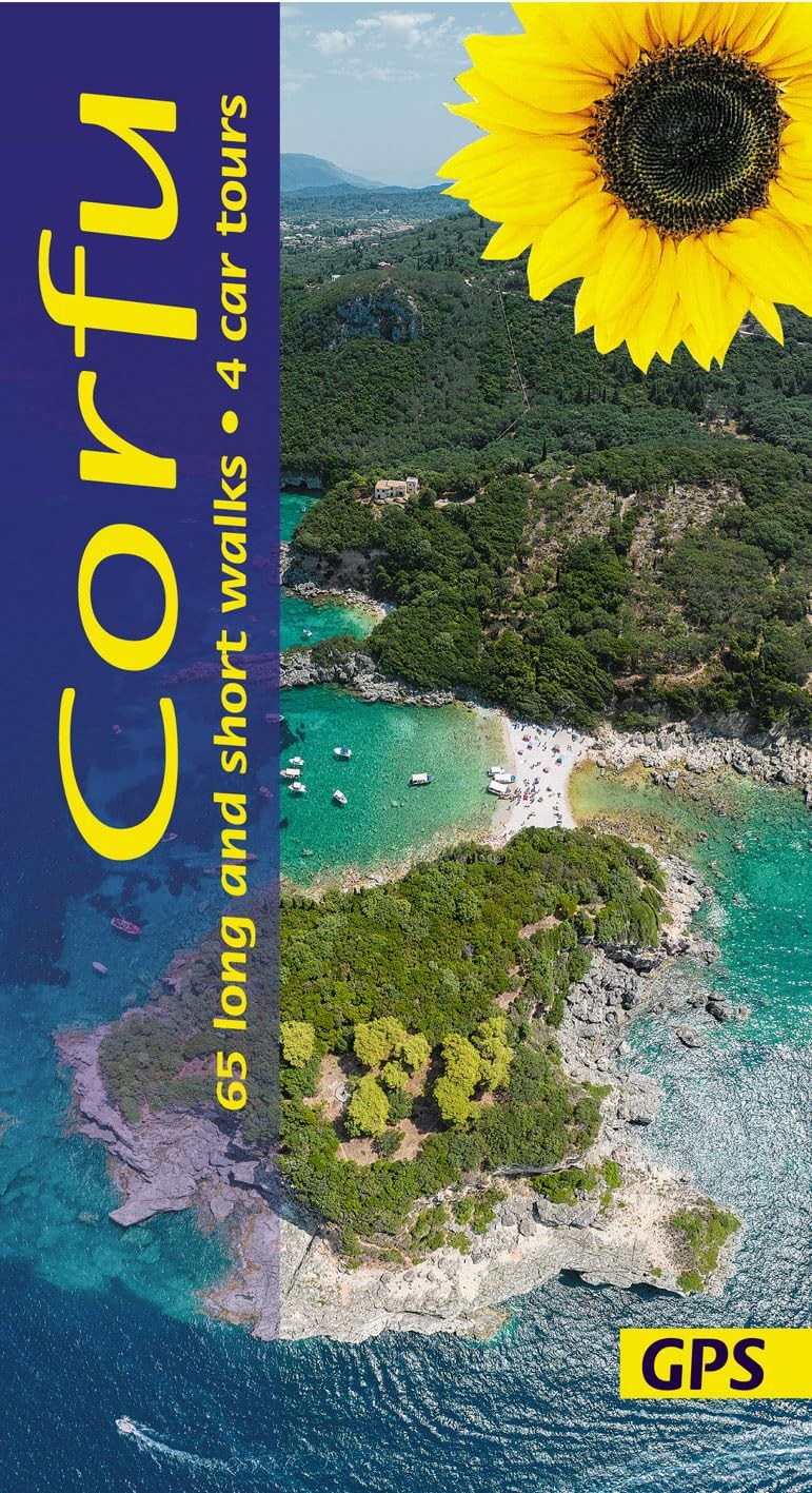 Corfu Sunflower Walking Guide: 65 long and short by Noel Rochford (PB 2025) - Image 5