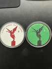 🔥 2 - New  Colorized 5 oz Copper Libertads !