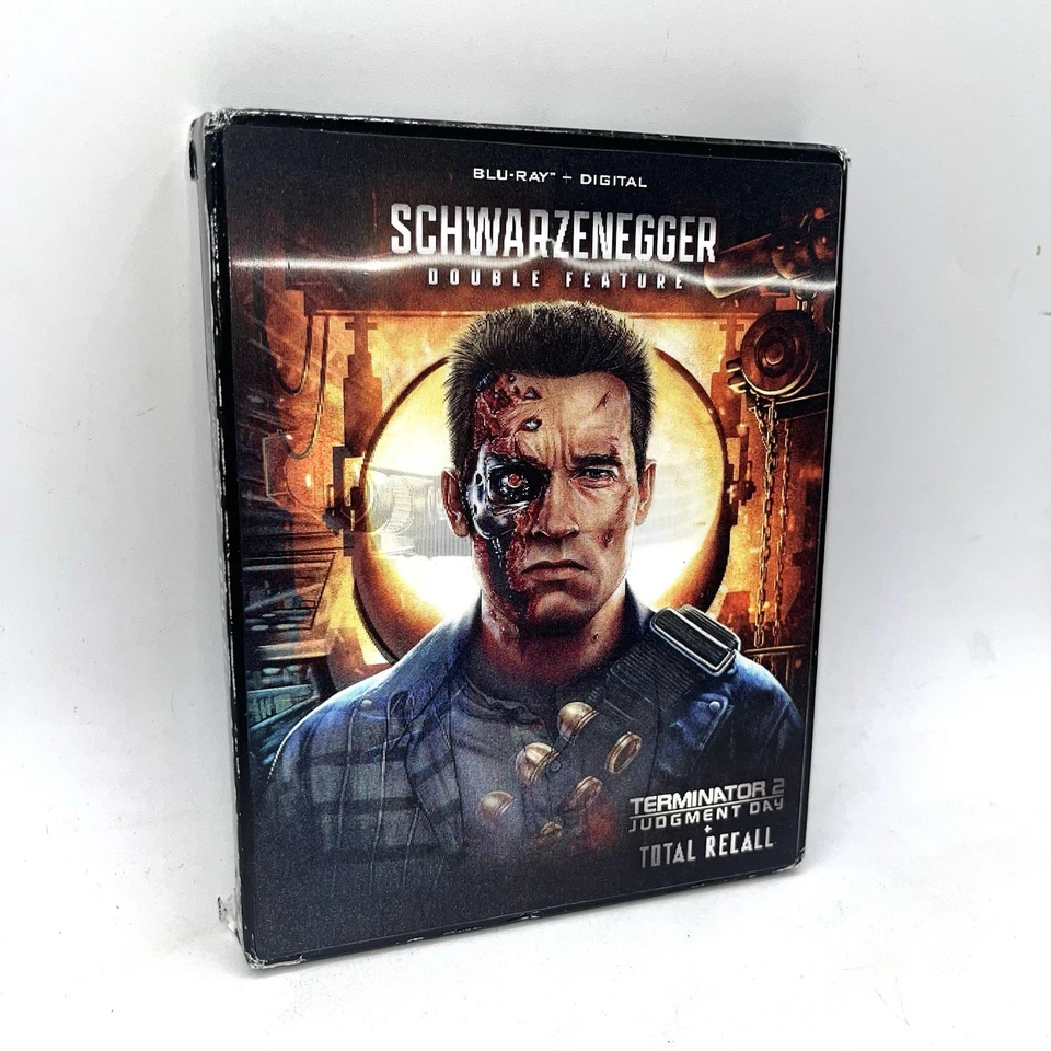 Terminator 2 & Total Recall Double Feature Steelbook  (Blu-Ray) - Image 2 of 4
