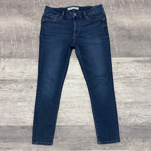 BKE Payton Ankle Skinny dunkelblaue Damenjeans 29 (31 x 26,5) Mid Rise Stretch
