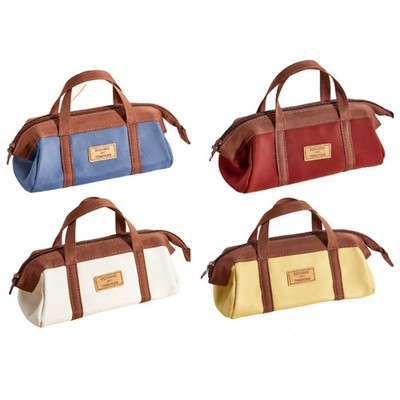 Multifunctional Handheld Pencil Bag Zippered Pen Pouches For Students School