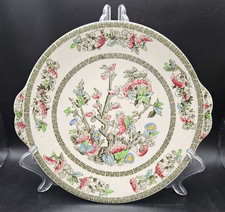Vintage Indian Tree Johnson Brothers Cake Sandwich Plate Serving Handles 9.5”