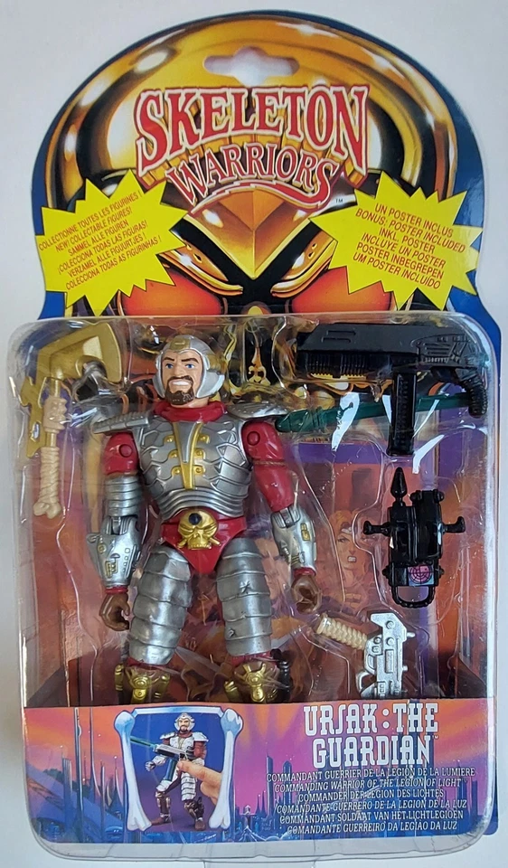 Skeleton Warriors Ursak NEUF Scellé 1994 Playmates Ideal Boîte Française - Photo 1/2