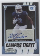 2021 Contenders Draft Picks College Campus Ticket 35/99 Michael Carter Auto 05ks