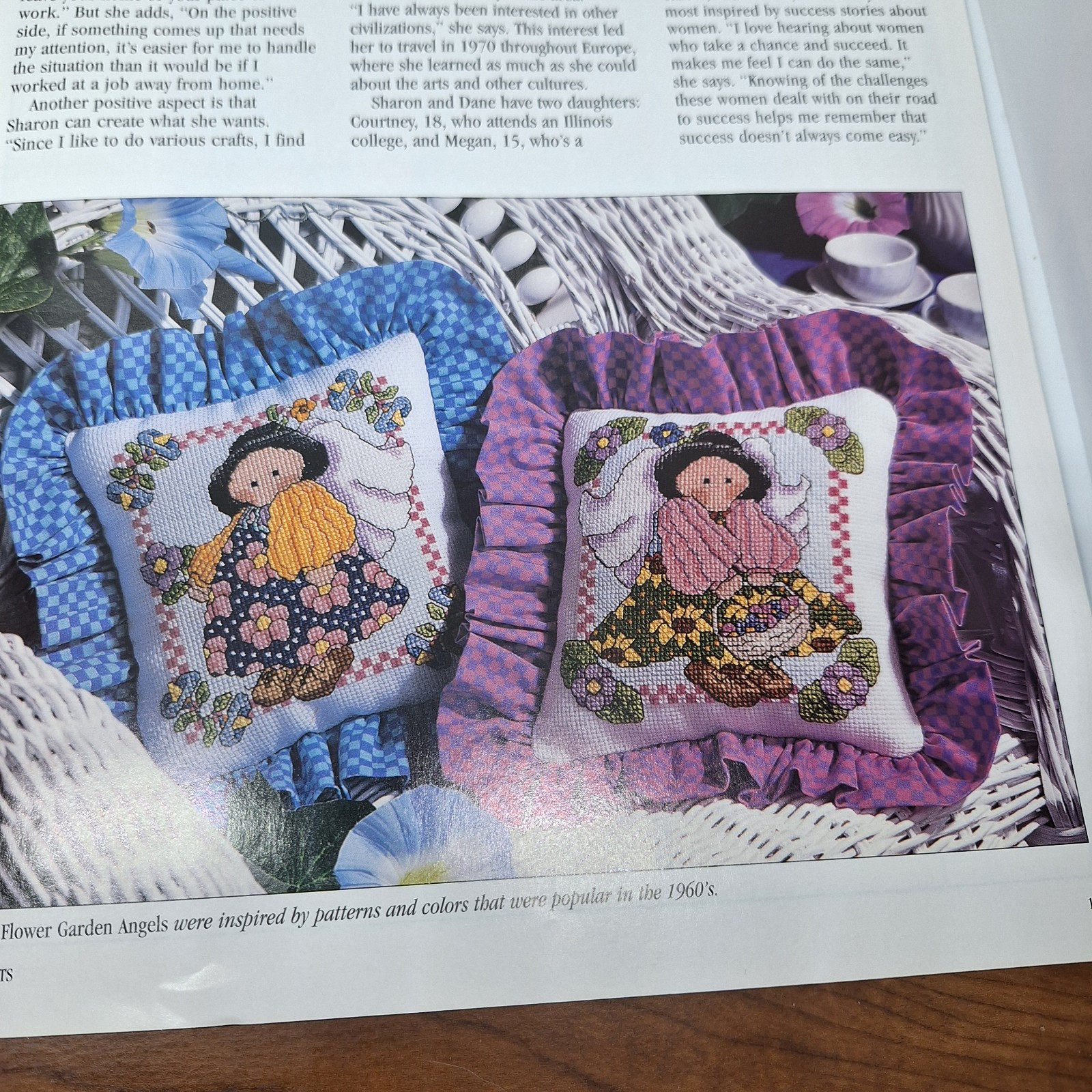 Leisure Arts For the Love of Cross Stitch Magazine May 1996