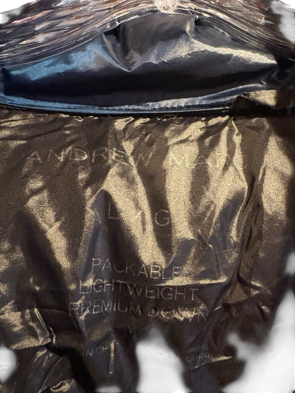 Andrew Marc Lightweight Down Packable Quilted Hoo… - image 4