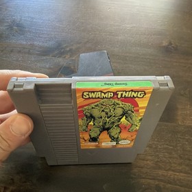 Swamp Thing (Nintendo, NES 1985) Authentic Tested Working Fast Shipping !!!