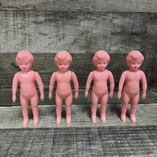 Vintage Lot Of 4 Irwin Hard Plastic Baby Doll...