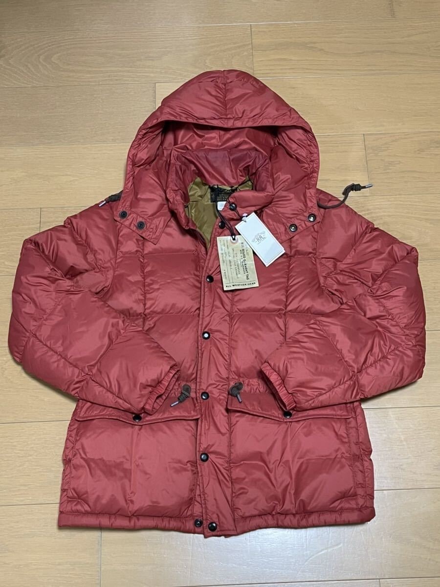 RRL Ralph Lauren Double RL Hooded Quilted Down Jacket Coat RRL Ralph Lauren Double RL Hooded Quilted Down Jacket Coat