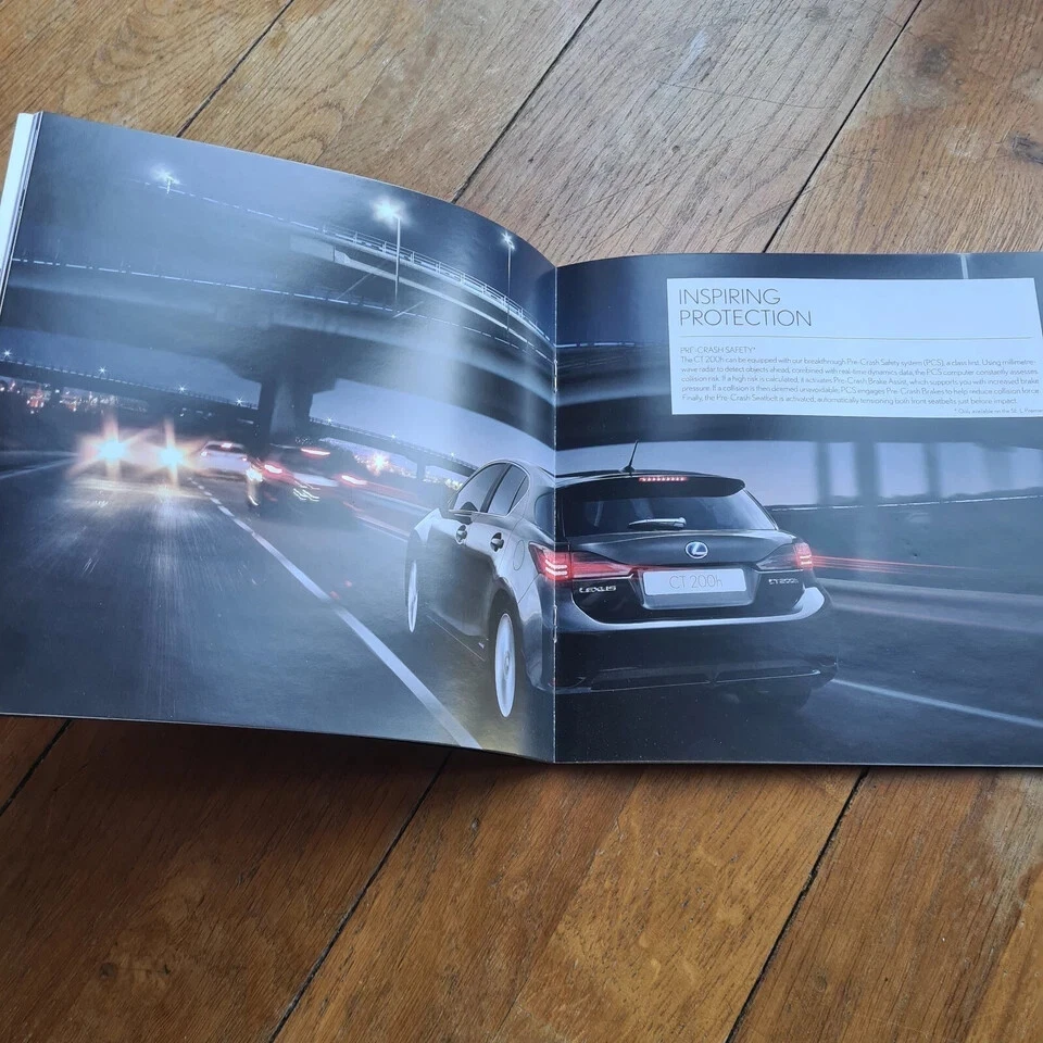 THE NEW LEXUS CT 200h SALES BROCHURE FEBRUARY 2011 - Image 3 of 3
