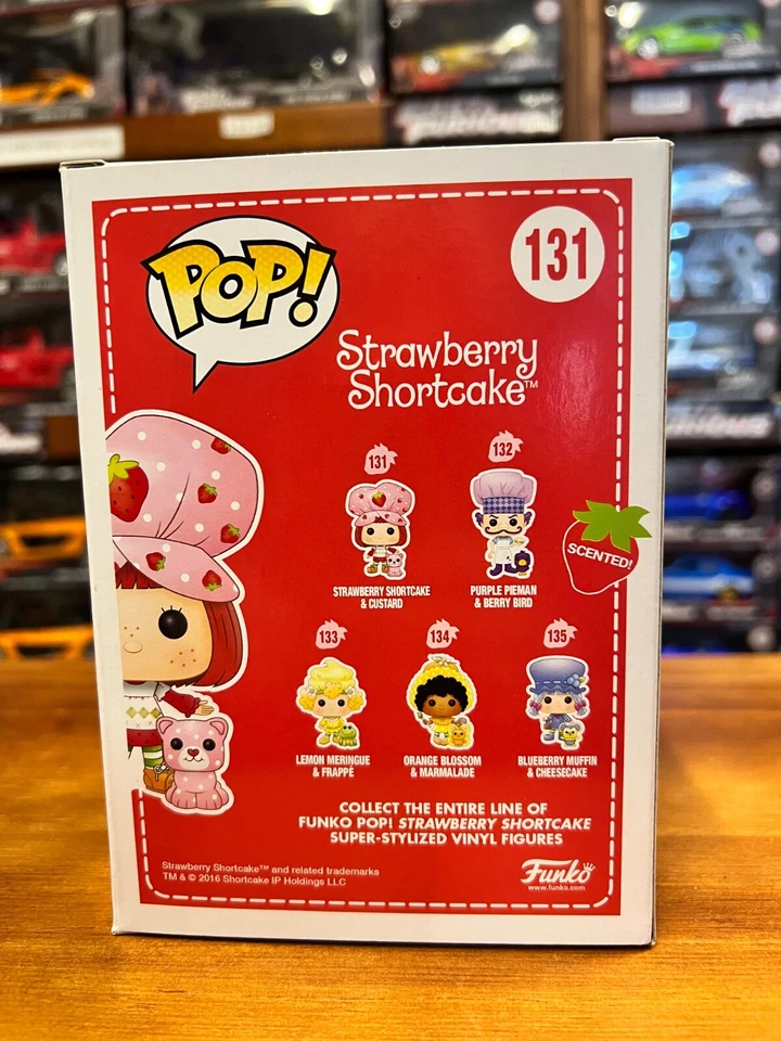 Strawberry Shortcake & Custard Scented 131 Funko Pop Vinyl EXPERT PACKAGING - image 3 of 4
