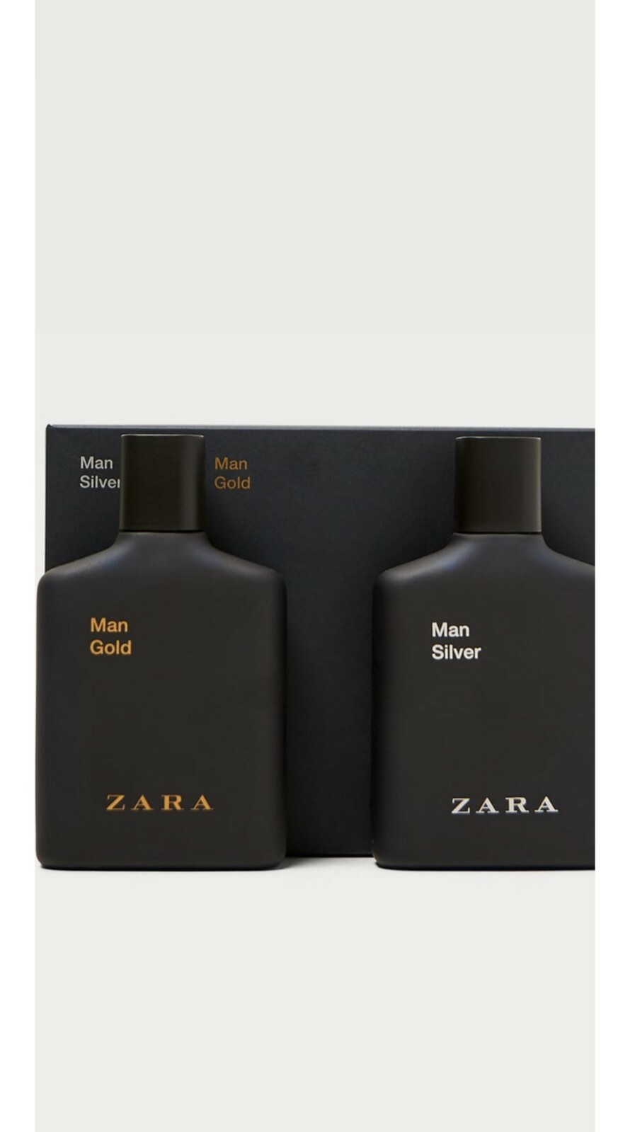 zara man silver