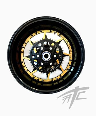 NINJA 240 FAT TIRE BLACK/GOLD SPARKLE SWITCHBACK WHEELS 10-15