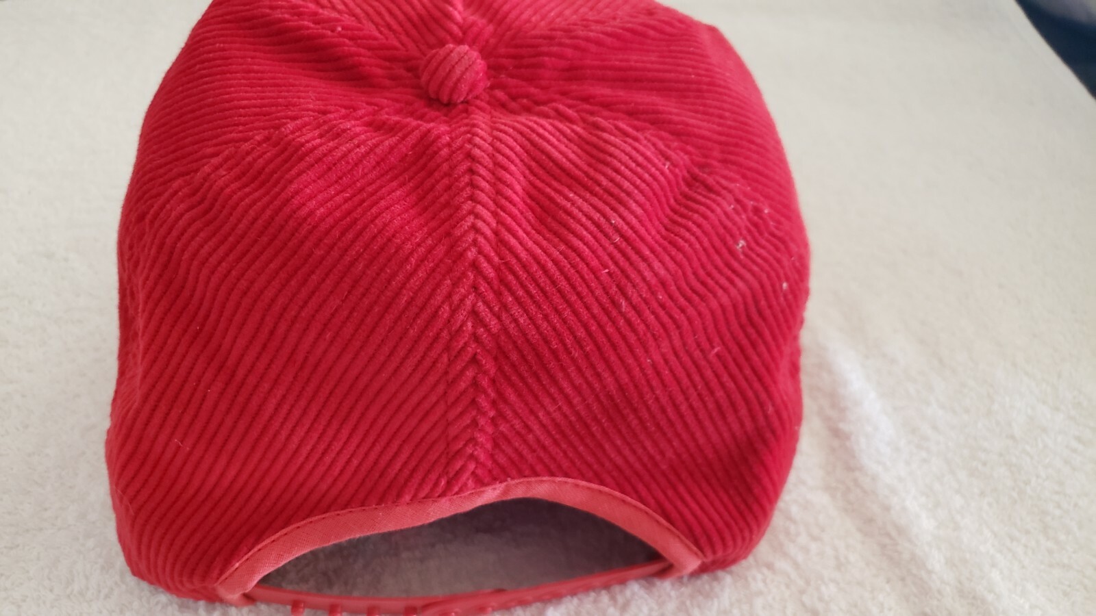 Vtg State Farm Patch Hat With Flaps Snapback Cord… - image 4