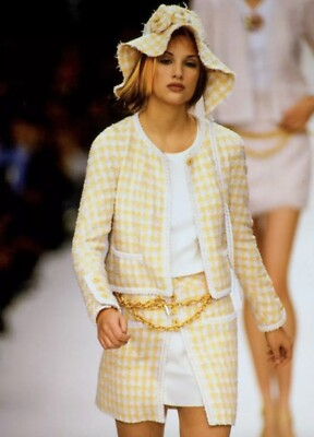 Authentic Chanel Tweed 94P Jacket Sz36 Collector Piece | eBay