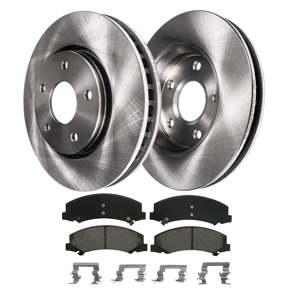 Front Brakes Kit And Brake Cleaner For Impala 2006 - 2013 Lucerne 2006 - 2011