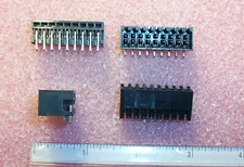 QTY (10) 18 POSITION R/A MALE TERMINAL BLOCK HEADERS 3.5mm VX18110100CMG ANYTEK