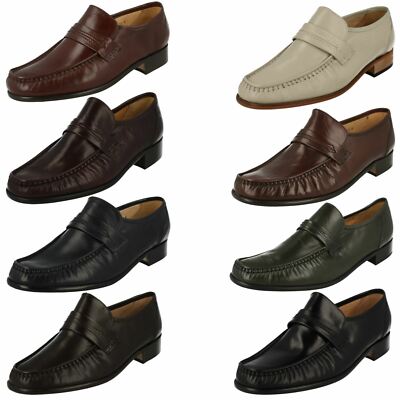 Herren Grenson 'Watford' Smart Leder Mokassin Slipper - G Passform