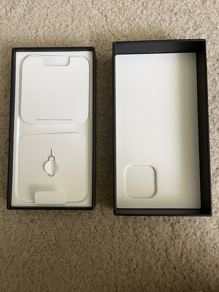 Apple iPhone 12 PRO MAX Box with SIM Ejector + iPhone 6 & 7 Apple iPhone 12 PRO MAX Box with SIM Ejector + iPhone 6 & 7