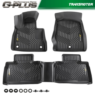 Floor Mats TPE All Weather Waterproof 3D Liners Fit For 20-24 Ford Explorer