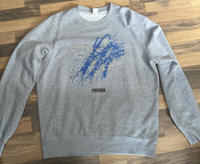 Uniqlo Pokemon Pikachu Meets Artist Graphic Sweatshirt Meguru Yamaguchi Size L