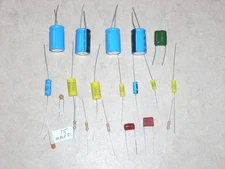 ROCKOLA JUKEBOX MONO AMP CAP CAPACITOR REBUILD KIT FOR  MODEL 1436