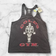 Golds Gym Mens Stringer Shirt Tank Top Size Large Activewear