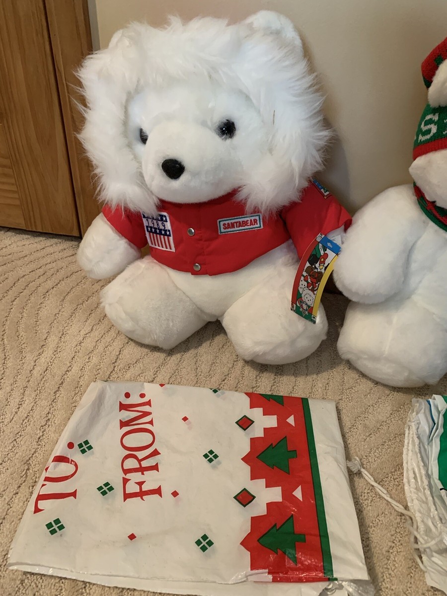santa bears dayton hudson collection Lot Of 4 From 1990s | eBay