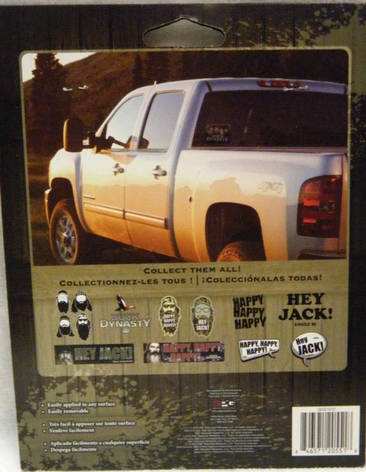 Duck Dynasty Sticker Truck/Car/ Window *Cast Members* Decal A&E Gift Dad Father - Image 3 of 3