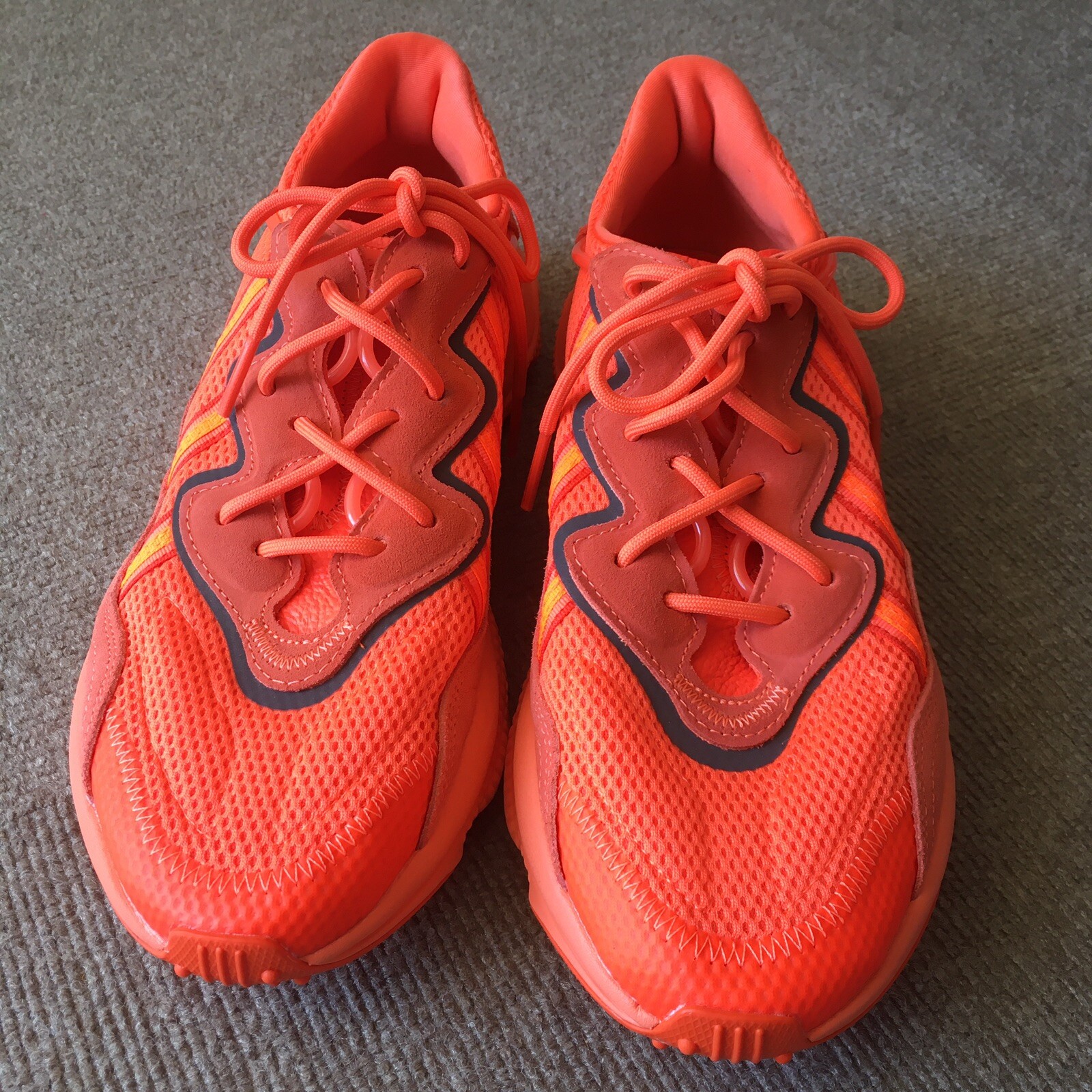 orange ozweego size 5