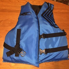 Blue X20 LIFE JACKET Flotation Aid YOUTH SIZE 50-90 pounds