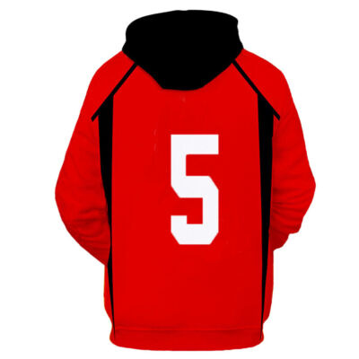 Haikyuu Nekoma Hoodie Kenma Haikyuu!! Nekoma High School Kenma