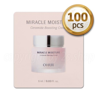 OHUI Miracle Moisture Ceramide boosting Cream 1ml x 100pcs O HUI