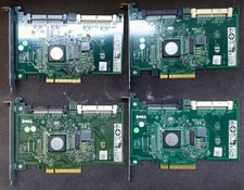 LOT OF 4 Dell UCS-61 SAS RAID Controller Card JW065