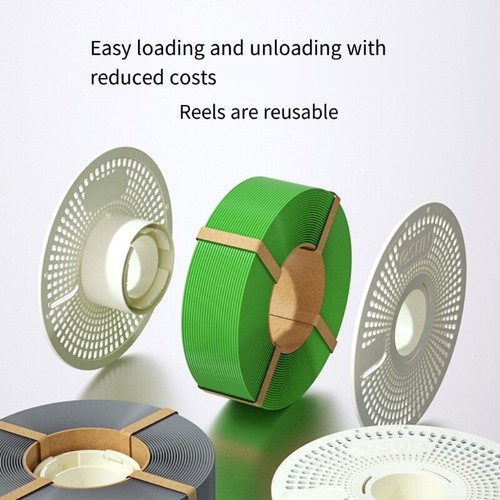 3D Printing Reusable Filament Spool Refilament Reel With Space Saving Design - Afbeelding 5 van 8