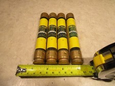 LOT OF 6 BUSSMANN LPS-RK-5-6/10SP, 5-6/10A, 600VAC, CLASS RK1 FUSES, T0265