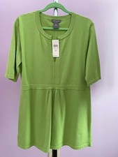 New NWT Ann Taylor Women's short sleeves Sweater Shirt XS