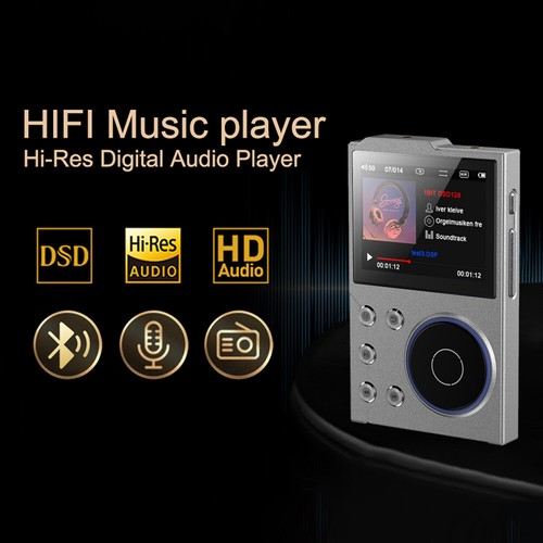 HiFi MP3 Player Bluetooth Lossless DAC DSD High Resolution Built In 16G MP3