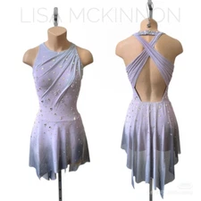 ice figure skating competition dress Gymnastics costume dance Dress dyeing