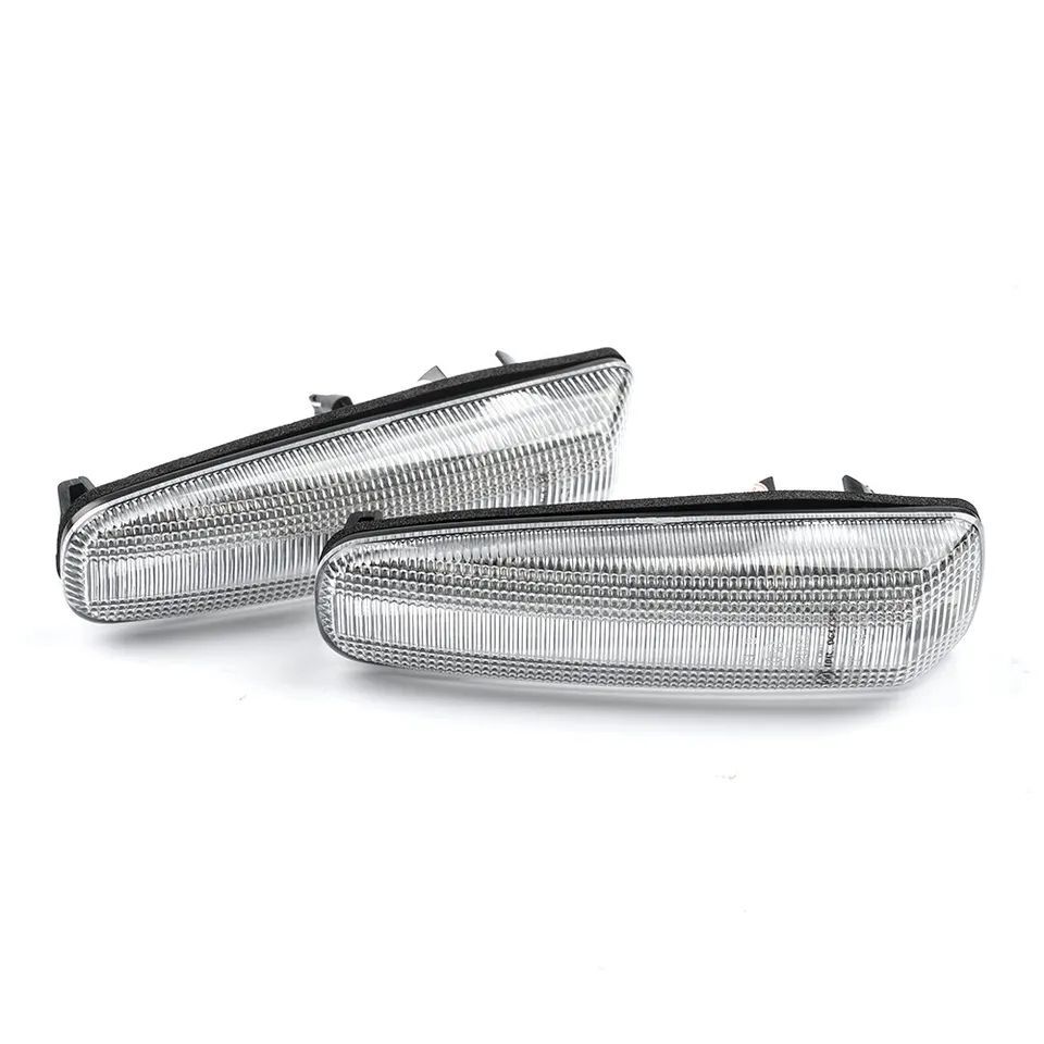 Sequential Side Marker Turn Signal Light Clear For 90-00