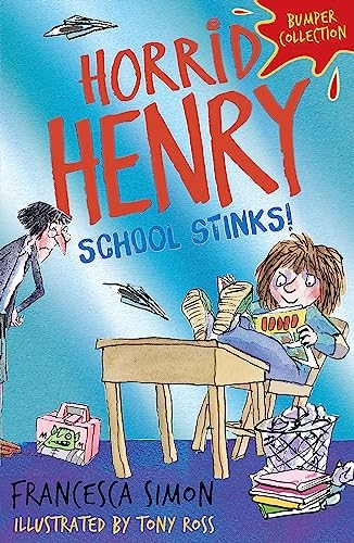 Horrid Henry: School Stinks by Francesca Simon (Paperback Book) - Image 2