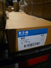 Qty 5 Eaton Crouse Hinds 465 2" Set Screw Type Coupling EMT Fitting Concrete